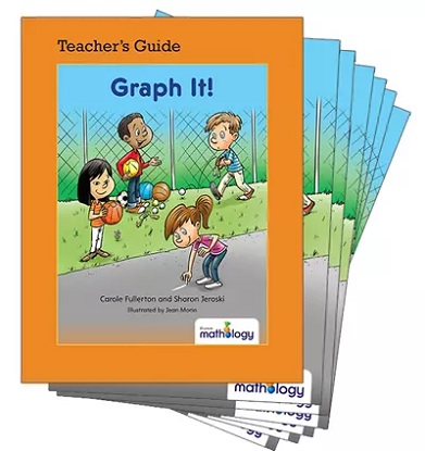 Mathology Little Books - Data Management and Probability: Graph It! (6 Pack with Teacher's Guide)