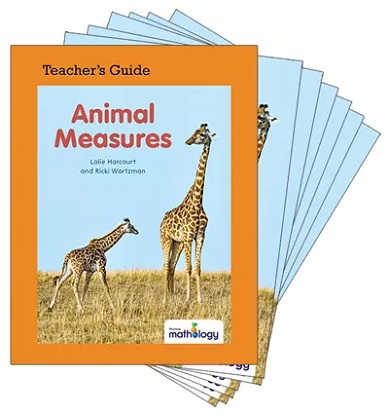 Mathology Little Books - Measurement: Animal Measures (6 Pack with Teacher's Guide)