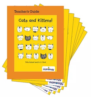 Mathology Little Books - Number: Cats and Kittens! (6 Pack with Teacher's Guide)