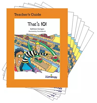 Mathology Little Books - Number: That's 10! (6 Pack with Teacher's Guide)