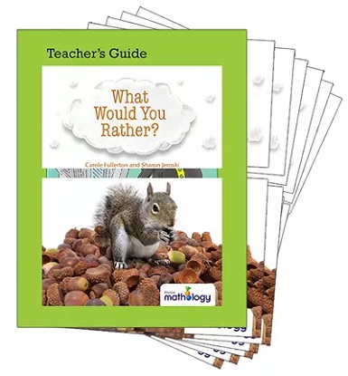 Mathology Little Books - Number: What Would You Rather? (6 Pack with Teacher's Guide)