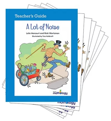 Mathology Little Books - Patterns and Algebra: A Lot of Noise (6 Pack with Teacher's Guide)