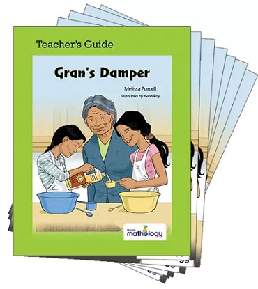 Mathology Little Books - Patterns and Algebra: Gran's Damper (6 Pack with Teacher's Guide)