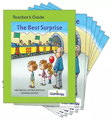 Mathology Little Books - Patterns and Algebra: The Best Surprise (6 Pack with Teacher's Guide)