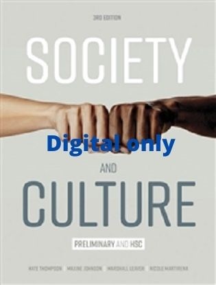 Society and Culture:  Preliminary and HSC [NelsonNet Only]