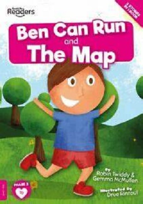 BookLife Readers Level 1 (Pink):  Ben Can Run and The Map