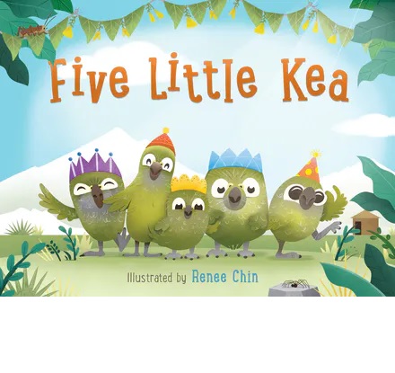 Five Little Kea (Picture Book)