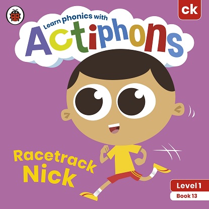 Actiphons Level:  1 - Book 13 Racetrack Nick: Learn phonics and get active with Actiphons!
