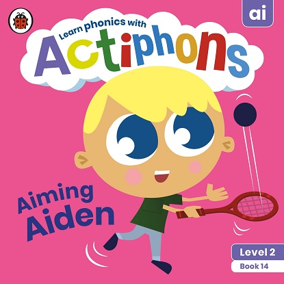 Actiphons Level:  2 - Book 14 Aiming Aiden: Learn phonics and get active with Actiphons!