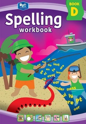 Spelling Workbook Interactive Book D [Ages 8-9]