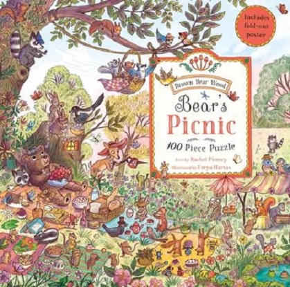 Bear's Picnic Puzzle A Magical Woodland (100-Piece Puzzle)