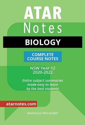 ATARNotes:  Biology - Complete Course Notes NSW Year 12 (2020-2022)