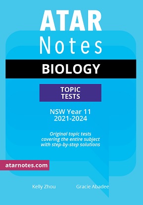 ATARNotes:  Biology - Topic Tests NSW Year 11  (2021-2024)