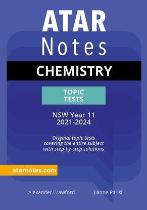 ATARNotes:  Chemistry - Topic Tests NSW Year 11 (2021-2024)