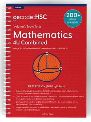 Decode HSC Maths 4 Unit Combined - Volume 1 [Topic Tests]