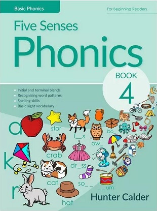Five Senses:  Phonics - Book 4 [Basic Phonics]