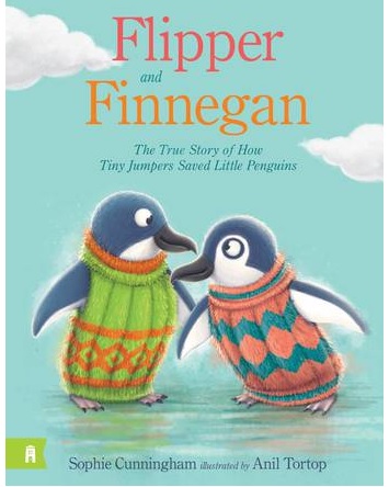 Flipper-and-Finnegan-The-True-Story-of-How-Tiny-Jumpers-Saved-Little-Penguins-9781761180071