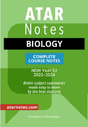 ATARNotes:  Biology - Complete Course Notes NSW Year 12 [2022-2024]