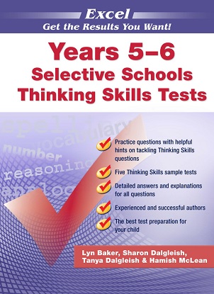 Excel Selective Schools and Scholarship General Ability Tests Years 5-6