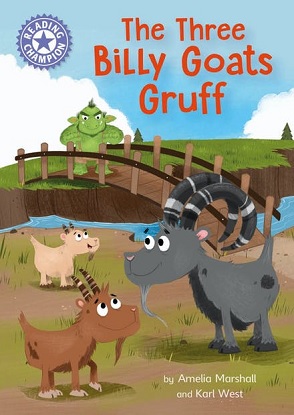 Reading Champion: The Three Billy Goats Gruff Independent Reading Purple 8