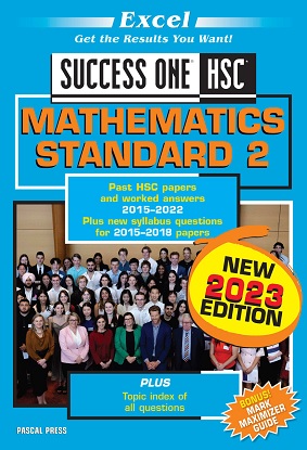 Excel Success One:  HSC Mathematics Standard 2 - 2023