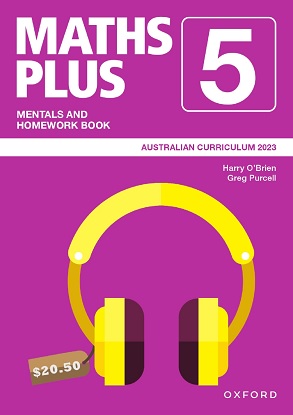 Maths Plus Australian Curriculum Mentals and Homework Book Year 5