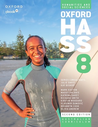 Oxford Humanities and Social Sciences  8 - Student Book + obook pro [Australian Curriculum]