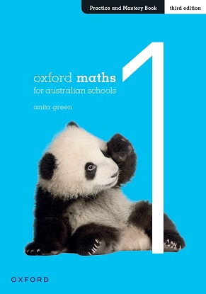 Oxford Maths for Australian Schools Year 1 Practice and Mastery Book 3e