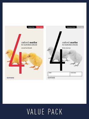 Oxford Maths for Australian Schools Year 4 Value Pack 3e