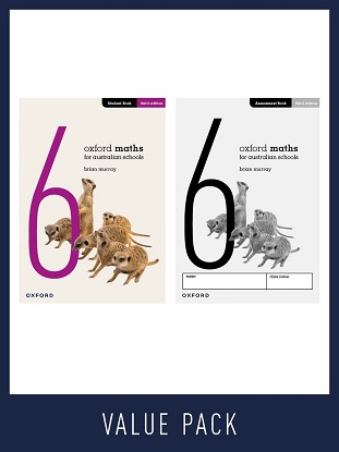 Oxford Maths for Australian Schools Year 6 Value Pack 3e