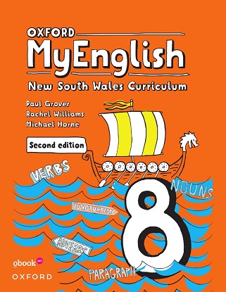 Oxford MyEnglish:  8 Student Workbook+obook pro [NSW Australian Curriculum] 2e