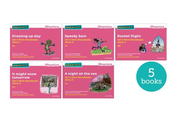 Read Write Inc. Phonics: Pink Set 3 More Storybooks Pack of 5