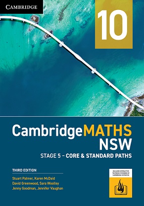 CambridgeMATHS NSW Stage 5:  Year 10 - Core & Standard Paths  [Text + Digital] [For the NSW Australian Curriculum]
