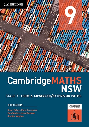 CambridgeMATHS NSW Stage 5:  Year  9 - Core & Advanced / Extension Paths  [Text + Digital] [For the NSW Australian Curriculum]