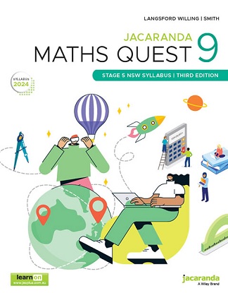 Jacaranda Maths Quest NSW:  9 - Stage 5  [Text & LearnON] [For the NSW Aust Curriculum] 3e