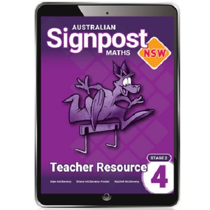 Australian Signpost Maths NSW:  4 - Teacher Resource [For the NSW Aust Curriculum]