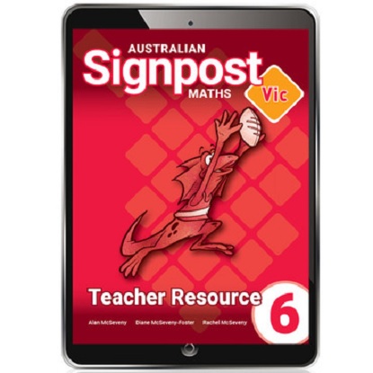 Australian Signpost Maths VIC - Teachers Resource 6 [Digital Only] [For the VIC Curriculum]