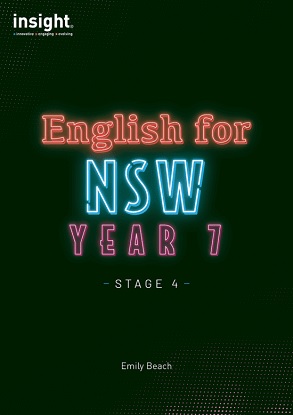 Insight:  English for NSW Year 7 Stage 4 - Workbook