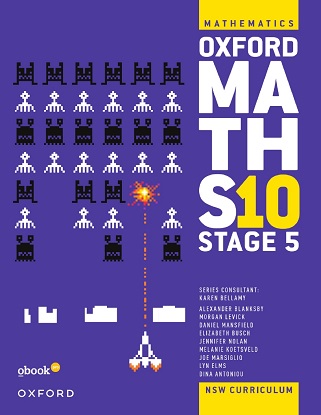 NSW Oxford Maths: 10 - Stage 5 [Student Book+ obook pro] [For the NSW Curriculum]