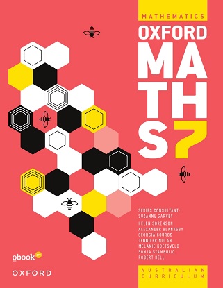 Oxford Maths:  7 Student Book + obook pro [For the Aust Curriculum]