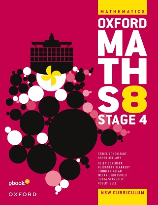 NSW Oxford Maths:  8 - Stage 4 [Student Book+obook pro] [For the NSW Curriculum]