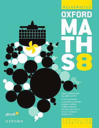 Oxford Maths:  8 Student Book + obook pro [For the Aust Curriculum]