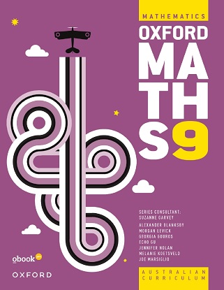 Oxford Maths:  9 Student Book + obook pro [For the Aust Curriculum]
