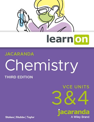 Jacaranda Chemistry  2 - VCE Units 3 & 4 LearnOn [Victorian Curriculum] 3e