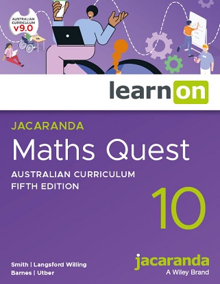 Jacaranda Maths Quest 10 AC  [LearnON] [For Australian Curriculum] 5e