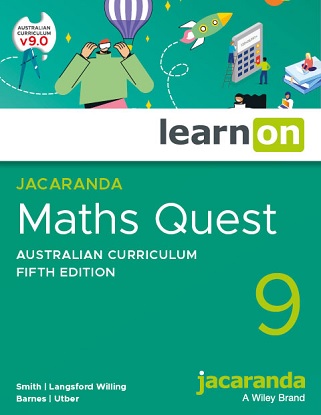 Jacaranda Maths Quest  9 AC  [LearnON] [For Australian Curriculum] 5e