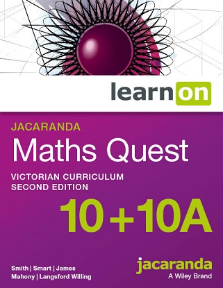 Jacaranda Maths Quest VIC: 10+10A  [LearnON] [For the Victorian Curriculum] 2e