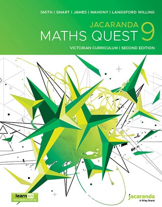 Jacaranda Maths Quest VIC:  9  [Text + LearnON] [For the Victorian Curriculum] 2e