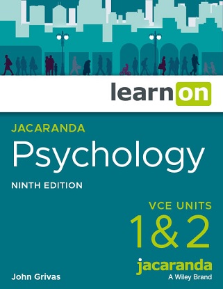 Jacaranda Psychology VCE:  Units 1 & 2 - [LearnOn] [For the Victorian Curriculum] 9e