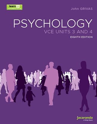 Jacaranda Psychology VCE:  Units 3 & 4  [Text, LearnOn+ studyON] [For Victorian Curriculum] 8e
